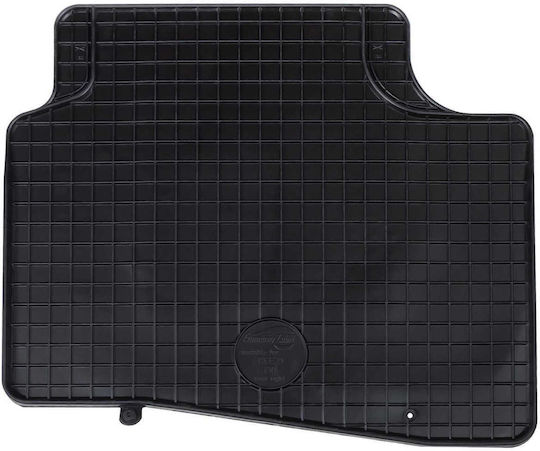 vidaXL Auto Fußmatten 4 Stück Schwarz Gummi 42029146 Schwarz