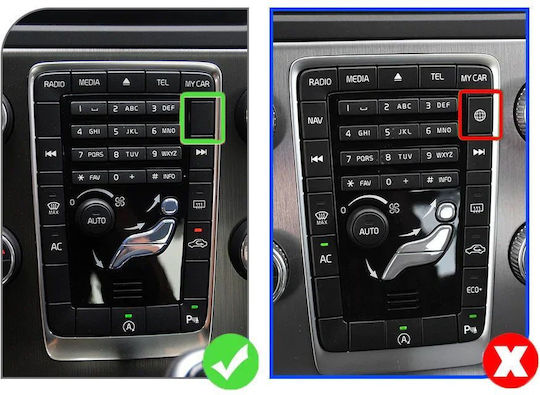 Digital IQ Vl 9832_ci Kamera-Interface Volvo 7.2 Zoll Bildschirm Mod 2011-2015