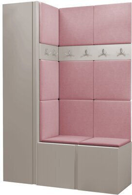 Hartford 471 Έπιπλο Εισόδου με Καθρέπτη Κασμίρι 124x46x186εκ. Hartford 471 Έπιπλο Εισόδου με Καθρέπτη Κασμίρι 124x46x186εκ.