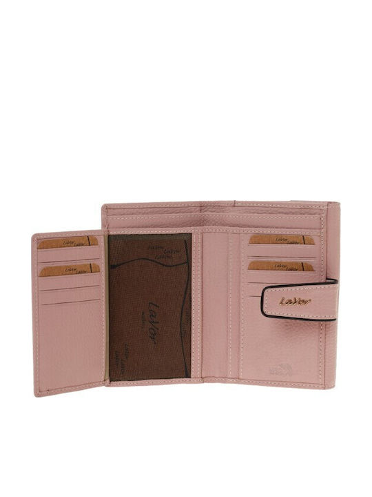 Large Leather Women's Wallet Classic with RFID Pink