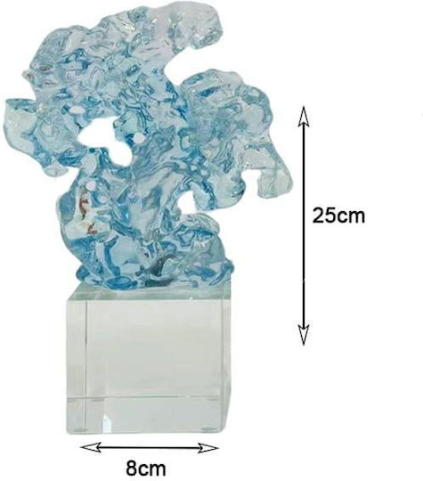 Γυάλινο Διακοσμητικό Γλυπτό Glass Sculpture Decor