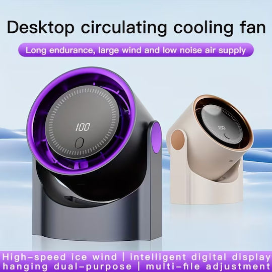 Rosa Ventilator USB Ohne Flügel Silber