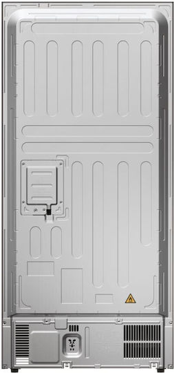 Haier Side-by-Side Kühlschrank 463Es NoFrost H181.8xB83.3xT65cm. Gray Cube 83 Series 3