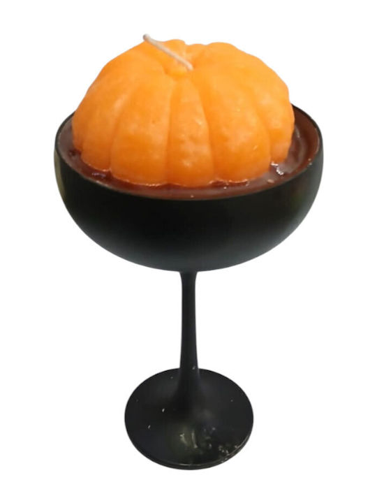 Lustige Humorvolle Osterkerze Mandarine Schokolade Glas Schwarz Glas Lm-297-2