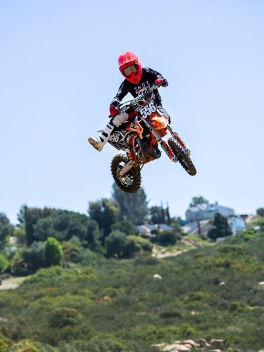 Thor Mx Launchmode Gloves Red Black Airprene