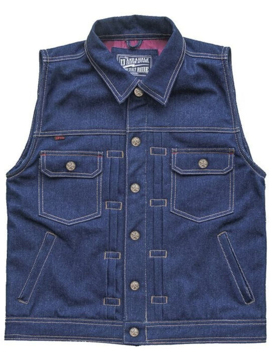 Γιλεκο Jean Rain Splitter Blue 13 A Half