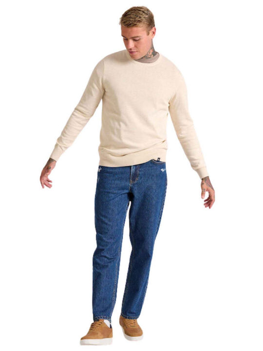 Long Sleeve Sweater Ecru, Chalk Mel