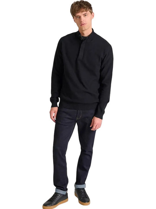 Langarm Schwarz Pullover