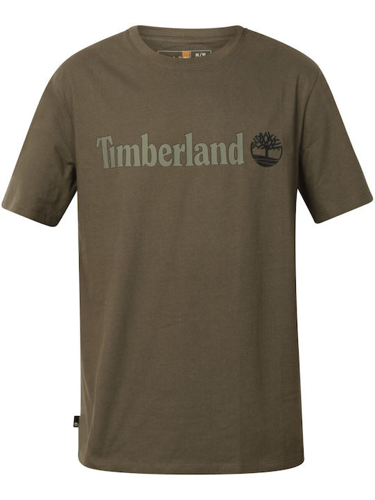 Kennebec River Linear T-shirt Khaki