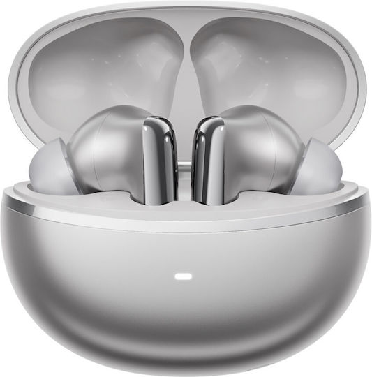 QCY MeloBuds N70i Bluetooth хендсфри Слушалки с Устойчивост на Пот и Кутийка за Зареждане Titanium