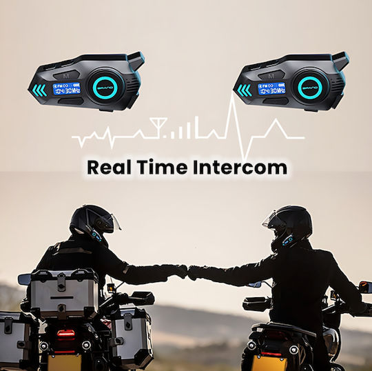 K09 Single Motorcycle Helmet Communication with Bluetooth K09-BLACK