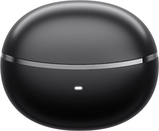 QCY MeloBuds N70i Bluetooth Handsfree Ακουστικά με Αντοχή στον Ιδρώτα και Θήκη Φόρτισης Black