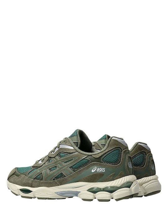 Gel-nyc Sneakers Grove Olive Canvas