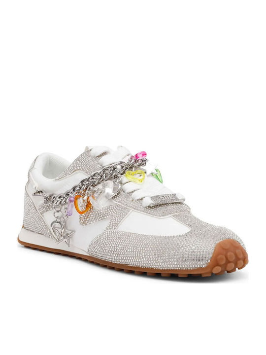 Damen Sneakers White / Silver