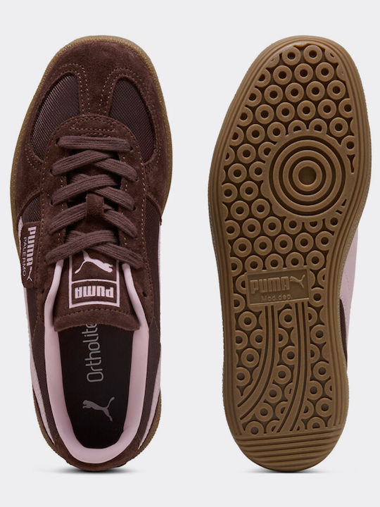 Palermo Vintage Damen Sneakers Chocolate Brown / Gum