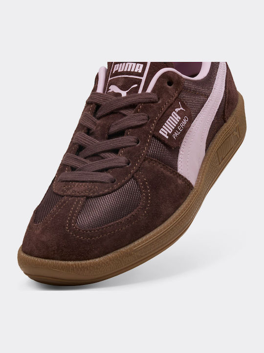Palermo Vintage Damen Sneakers Chocolate Brown / Gum