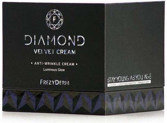 Frezyderm Diamond Κρέμα Προσώπου για Ενυδάτωση, Αντιγήρανση & Λάμψη με Υαλουρονικό Οξύ & Κολλαγόνο 50ml