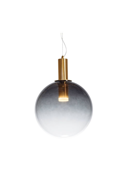 Elan Abat-Jour Bronze LED Ceiling Light Rail 30x30cm