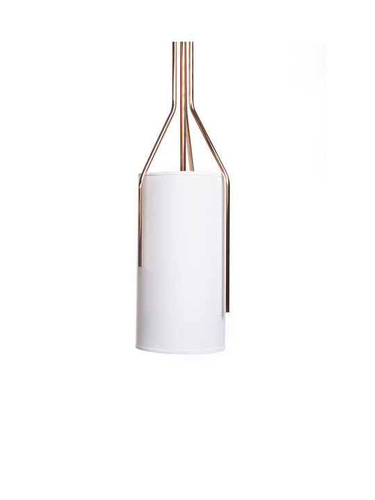 Hängelampe Schiene mit Fassung E27 18x18cm.