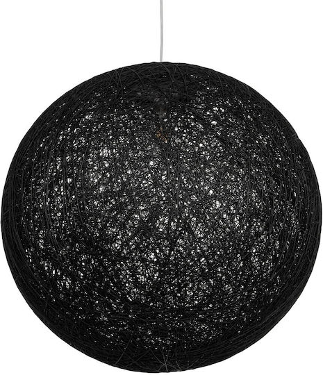 GloboStar Lustră Negru Boem cu Dulie E27 60x60x60cm.