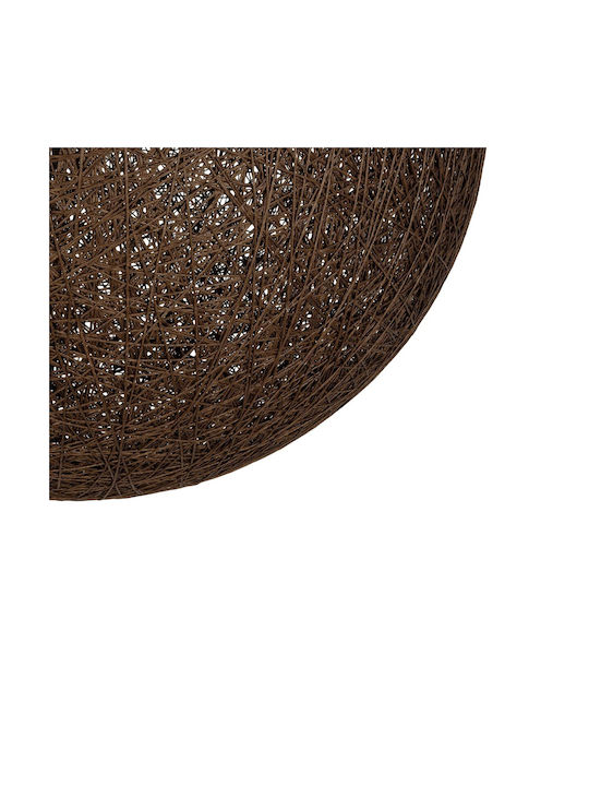 GloboStar Pendant Light Brown Boho with Socket E27 60x60x60cm