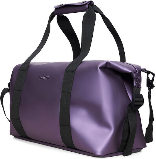 Rains Hilo Weekend Bag Small W3 Σακ Βουαγιάζ Μωβ Υφασμάτινο
