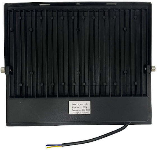 Mini Waterproof LED Floodlight 150W Cold White 6500K IP67