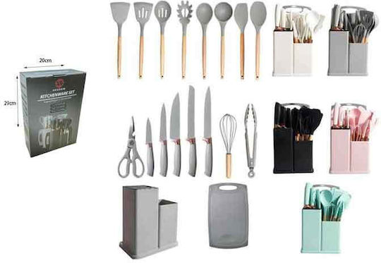 Cooking Utensil Set White 19pcs