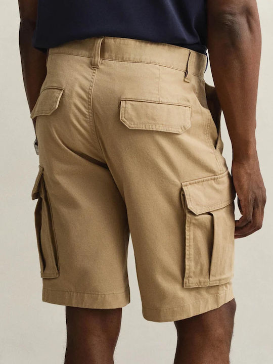 Ανδρική Βερμούδα Cargo Beige