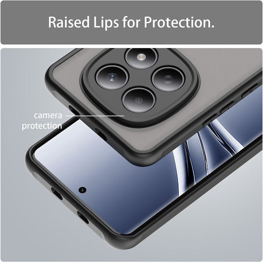 Frosted Ultra Hybrid Camera Protection Case Xiaomi Redmi Note 15 4G 5G Poco M8 5G Black