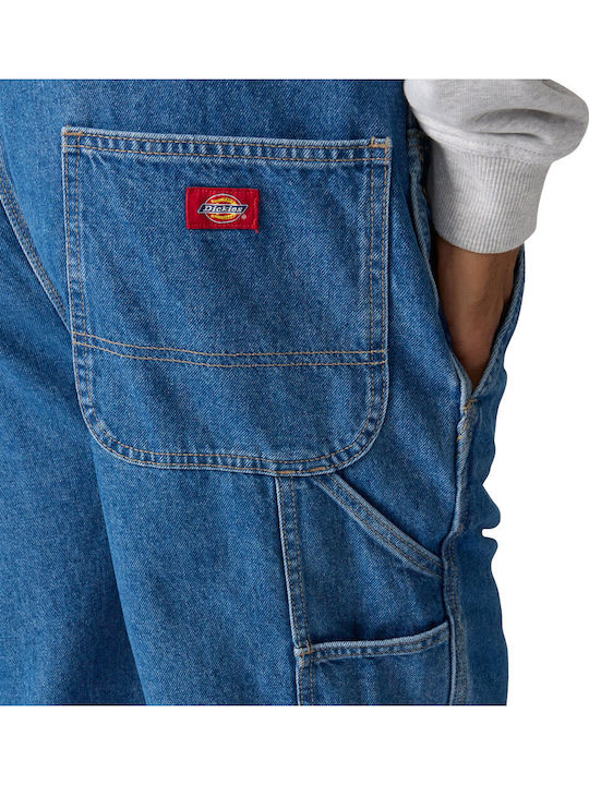 Classic Ανδρική Τζιν Σαλοπέτα με Loose Straight Εφαρμογή Classic Blue