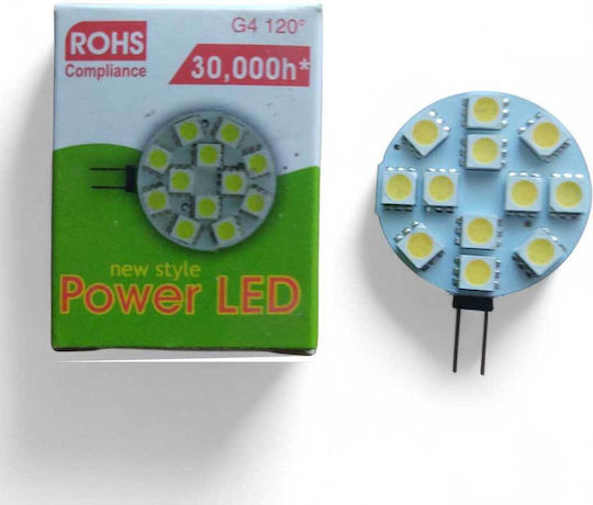 Diolamp LED Bulb 2.4W for Socket G4 Cool White