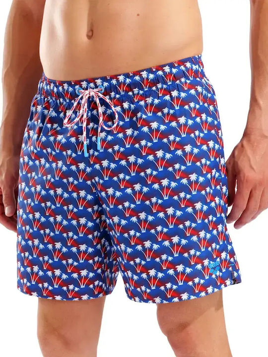 Beach Men's Swimwear Shorts Light Blue