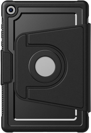 Hybrid Flip Cover Περιστρεφόμενη Ανθεκτική Μαύρη (Galaxy Tab A11+ / Galaxy Tab A9+)