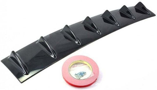 Дифузер За Задна Броня 7 Перки Универсален 85см Rear Bumper Diffuser