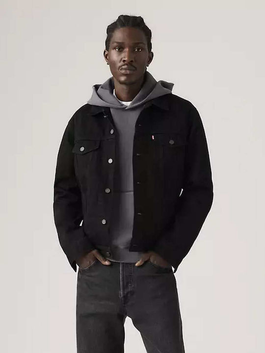 Trucker 3 in 1 Denim Jacket Black