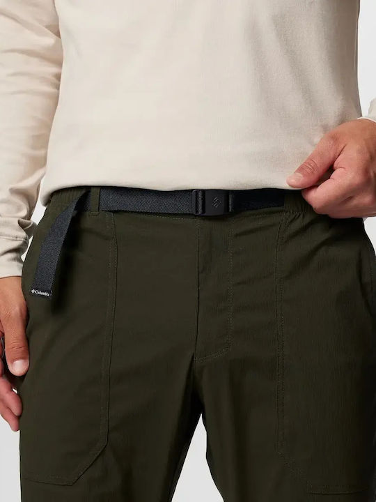 Columbia Pant Ii Ανδρικό Μακρύ Παντελόνι Πεζοπορίας Μαύρο