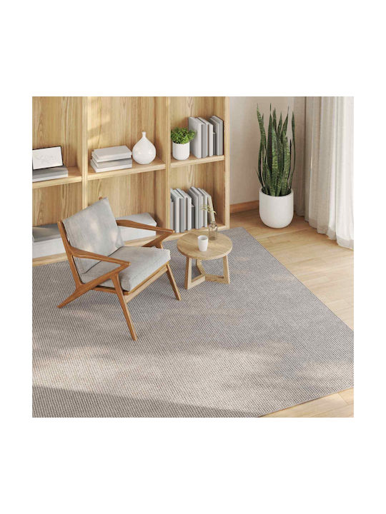 vidaXL Huarte Χαλί Ορθογώνιο Μπεζ 120x120cm