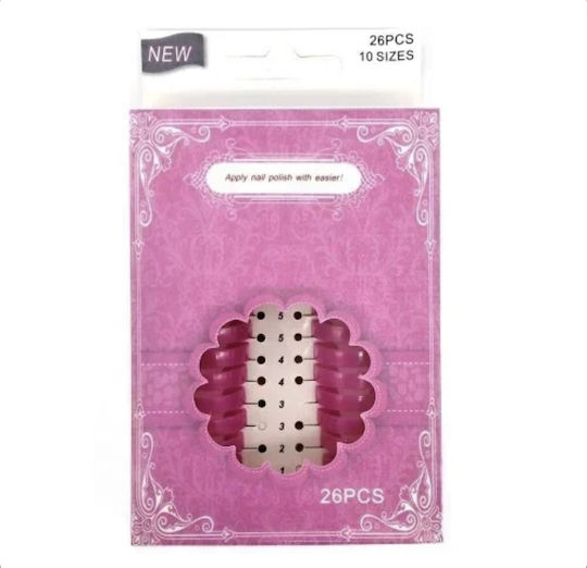 Stencil Nail Cases Easy Painting 10 Sizes 26 Pieces