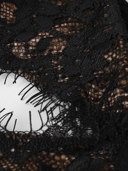 Bodysuit Sexy Provocatorie Spate Deschis Decupaje Erotice Dantelă Fină Imprimeu Animalier