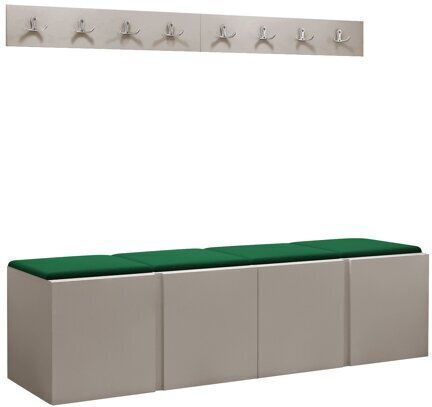 Hartford 276 Έπιπλο Εισόδου με Καθρέπτη Κασμίρι 168x46x42εκ.