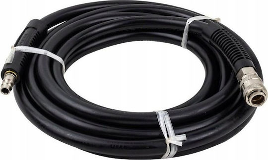 Partner Reinforced Rubber Air Hose 10mm X 5m Quick Connectors