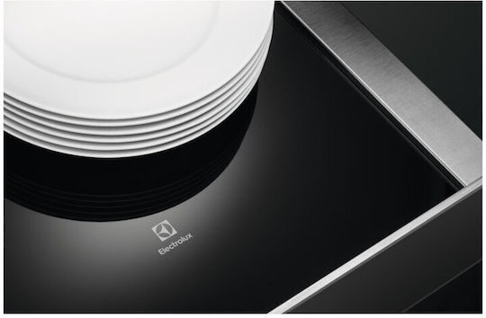 Sertar Termic Electrolux Lbd4t Menținere Caldă a Mâncării Încălzire Vase Seria 600 4 Programe Înălțime 14 Cm Temperatură 30-80 Grade Celsius Negru Mat Multicolor