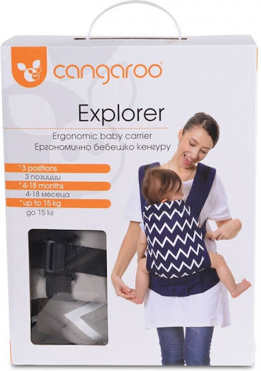 Cangaroo Μάρσιπος Wrap Explorer Dark Green με Μέγιστο Βάρος 15kg