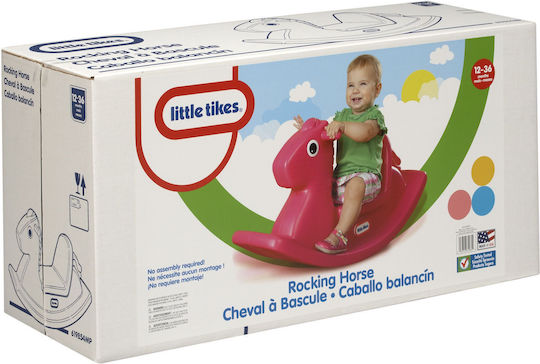Little Tikes Fabric Rocking Toy Horse Pink