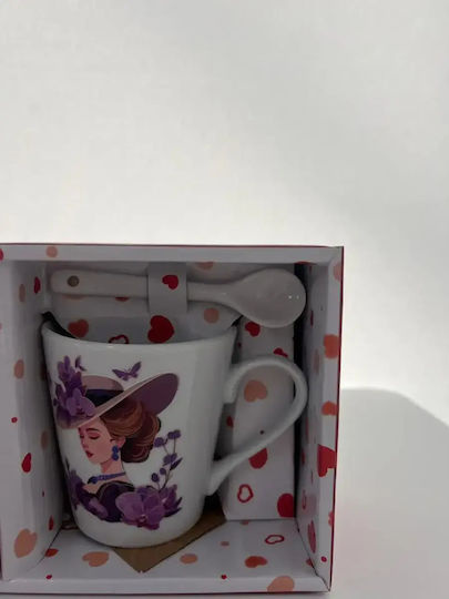 Red Gift Box Transparent Lid Includes 6 Red Roses