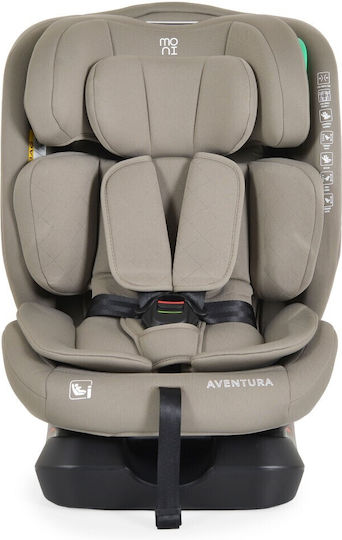 Moni Aventura Καθισματάκι Αυτοκινήτου i-Size Beige 0-36 kg