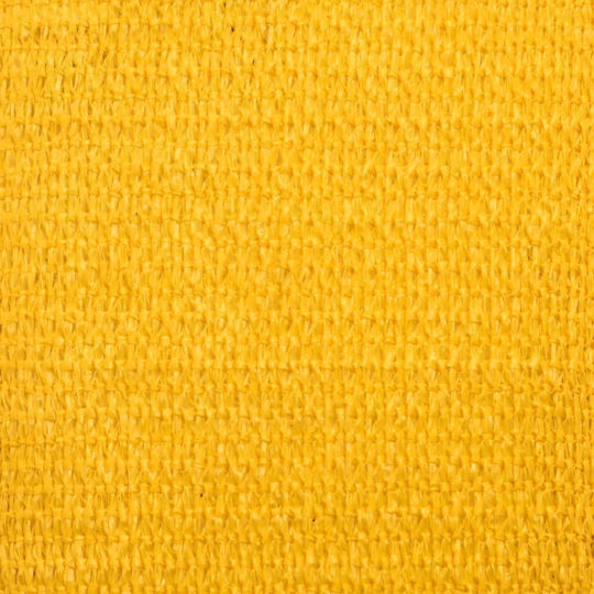 vidaXL Πανί Σκίασης Κίτρινο 6x6m 160gr/m²