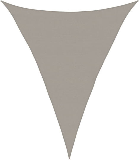 vidaXL Триъгълен Shade Sail Сив 6x6м 160гр/м²