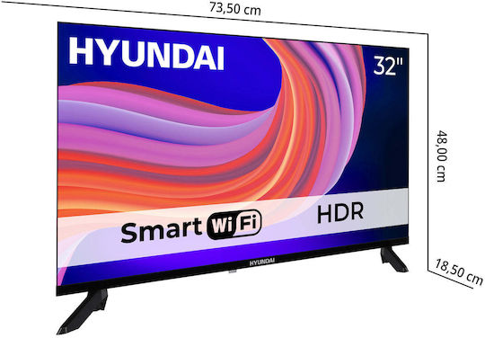Smart TV 32" HD Ready LED HLM32TS500SMART HDR (2025)